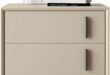 Why We Love This Sleek PU Leather Nightstand with Storage