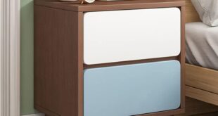 Our Take on the Blue Nordic Nightstand: Stylish, Sturdy, and Smart Storage