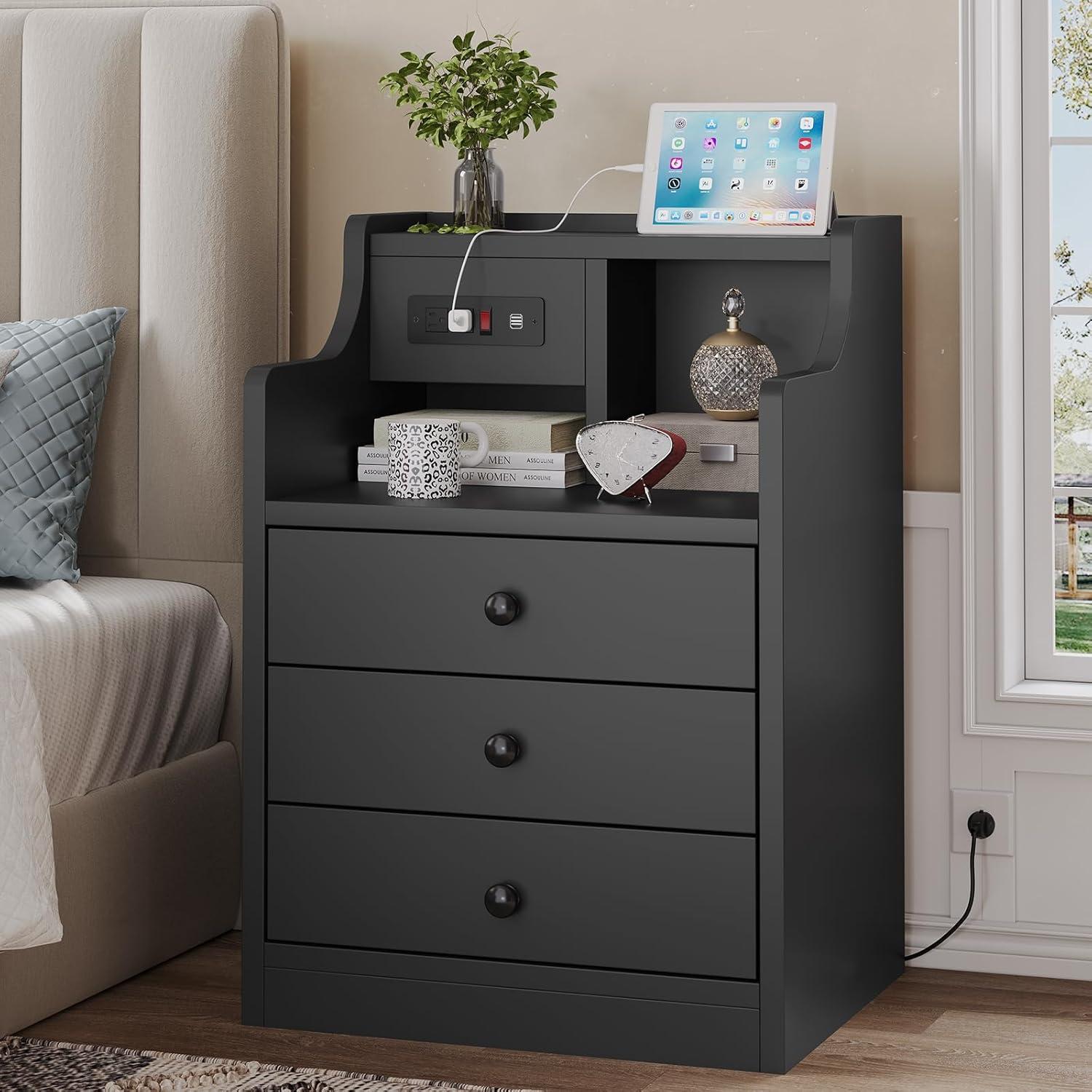 Our Take on the Tiptiper Nightstand: Stylish, Small, and Charged Up