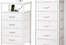How We Organized Our Space with Huuger SUPERJARE Nightstand