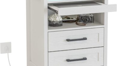 Our Take on the Modern Nightstand: Bright, Compact, and Charged Up