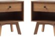 Why We Love the Walker Edison Mid-Century Nightstand Set