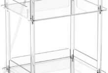 Why We Love the Aquiver Acrylic Charging Nightstand Together