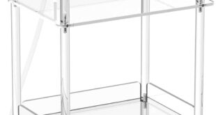 Why We Love the Aquiver Acrylic Charging Nightstand Together