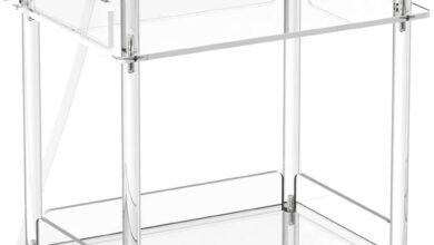 Why We Love the Aquiver Acrylic Charging Nightstand Together