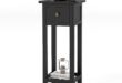 How We Tamed Clutter with the Giantex Narrow End Table