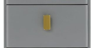 How We Organized Our Small Space with a Slim Modern Nightstand