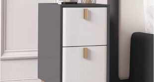 How We Organize Small Spaces with This Modern Nightstand