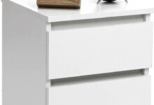 How Our Modern White Nightstand Blends Style and Storage Perfectly