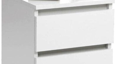 How Our Modern White Nightstand Blends Style and Storage Perfectly