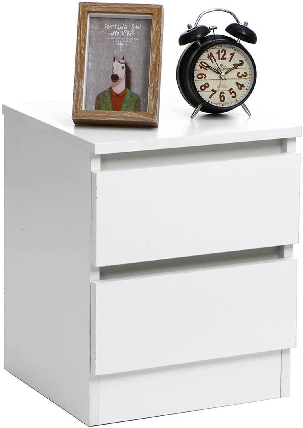 How Our Modern White Nightstand Blends Style and Storage Perfectly