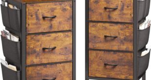 Our Honest Take: Stylish, Spacious Night Stand Set With Mixed Reviews