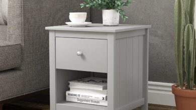 Our Honest Take on the RAAMZO Grey Nightstand: Practical and Stylish