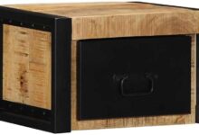How We Enhanced Our Bedroom with Mango Wood Floating Nightstands