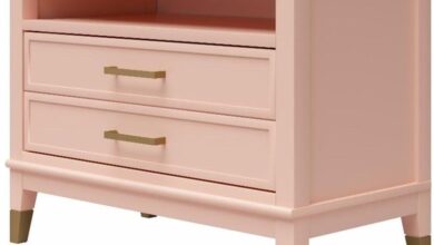 Our Take on the CosmoLiving Westerleigh Nightstand: Stylish & Spacious