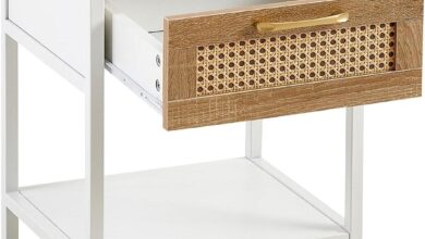 Our Honest Take on the Stylish 15.74″ Rattan Side Table Set
