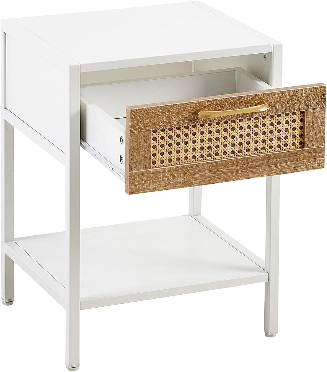 Our Honest Take on the Stylish 15.74″ Rattan Side Table Set