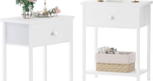 Why We Love Our Modern White Nightstands: Stylish & Practical Review