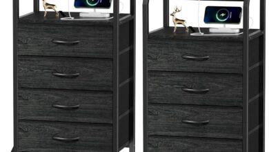 How We Loved Furnulem’s Versatile Night Stand Set for Every Room