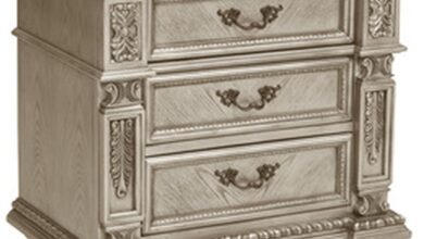 Why We Love the Benjara Lumi Nightstand’s Timeless Elegance
