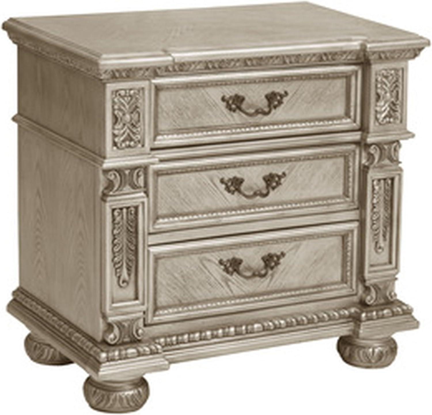 Why We Love the Benjara Lumi Nightstand’s Timeless Elegance
