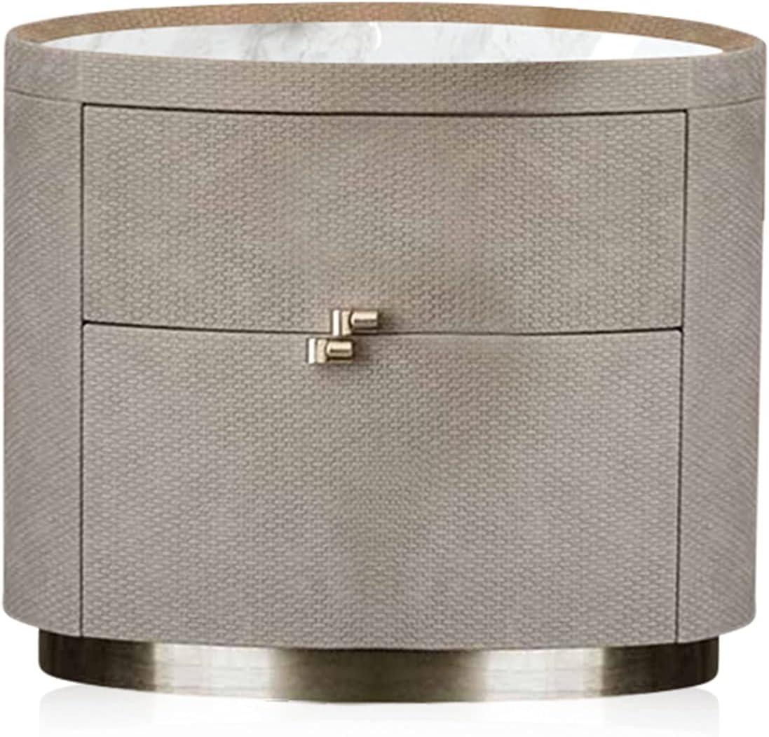 Our Take on the Modern Marble Round Nightstand: Style Meets Storage