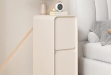 How We Made the Most of Small Spaces with This Narrow Nightstand