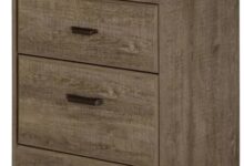 How We Organized Our Space with the DFHBFG 2-Drawer Bedside Table