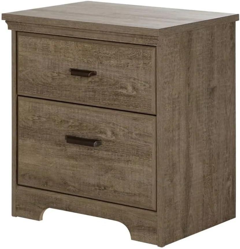 How We Organized Our Space with the DFHBFG 2-Drawer Bedside Table