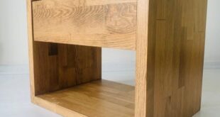 Our Honest Take on the BOKFAU Solid Wood Nightstand with Storage