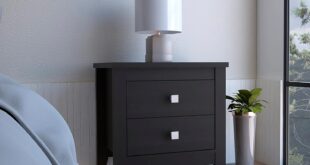 Why We Trust the NicBex Black Nightstand for Every Space