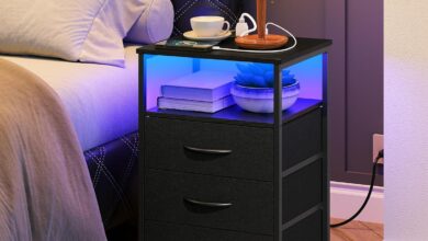 How We Found HOOBRO’s Nightstand Perfect for Storage & Charging