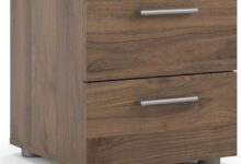 Our Take on the Pemberly Row Walnut Nightstand: Sleek and Practical