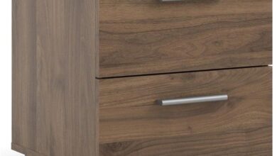 Our Take on the Pemberly Row Walnut Nightstand: Sleek and Practical