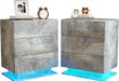 Our Take on the LED Nightstand Set: Style Meets Storage Challenges