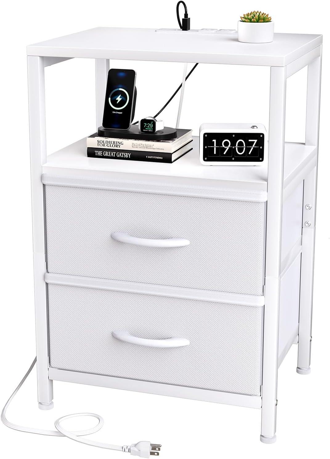 Our Honest Take on the Simple Trending Nightstand with Charging Station