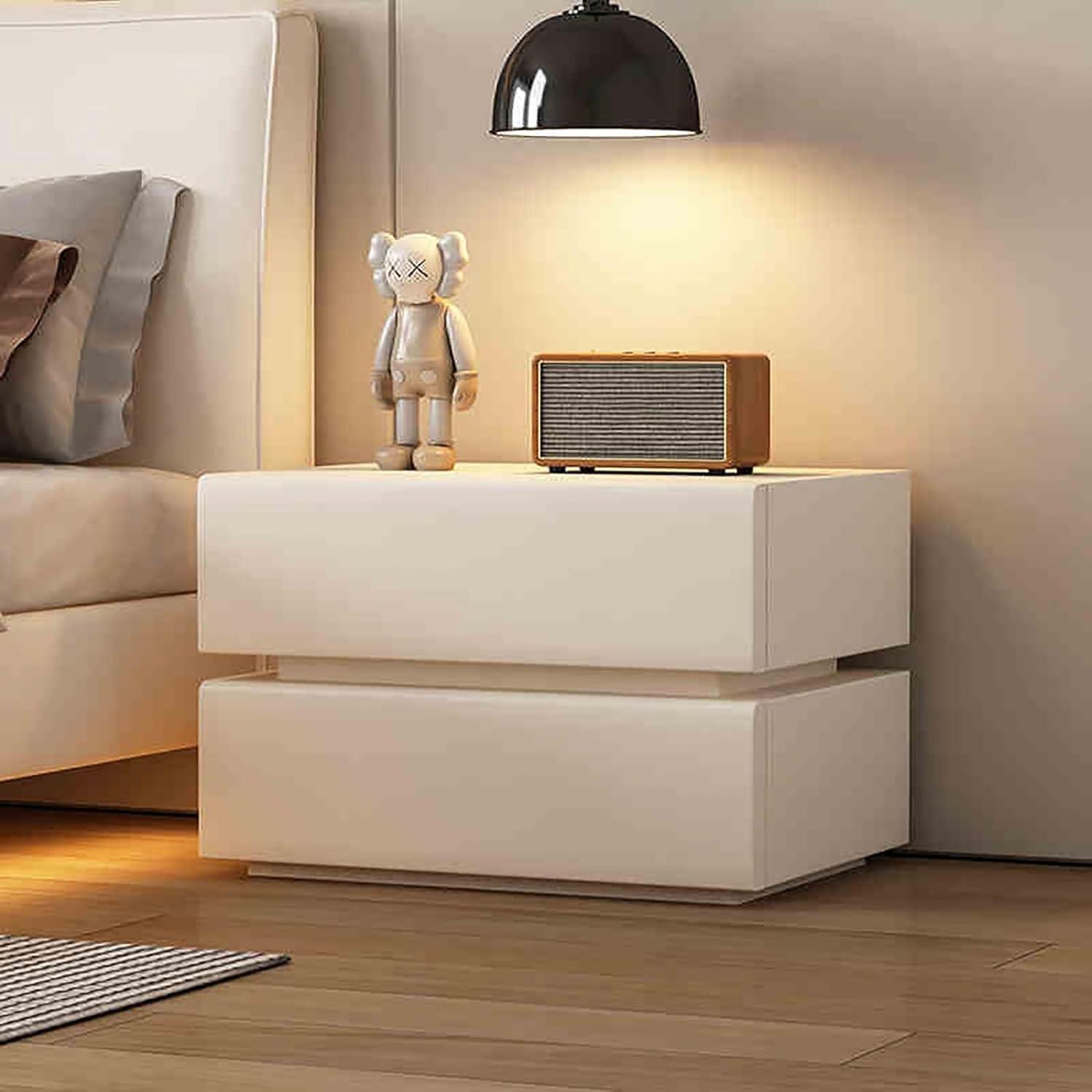 Our Take on the Modern Solid Wood Bedside with Silent Sliding Drawers