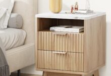 Fluted Nightstand Review: Stylish, Affordable, But Size Varies