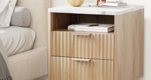 Fluted Nightstand Review: Stylish, Affordable, But Size Varies