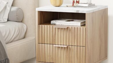 Fluted Nightstand Review: Stylish, Affordable, But Size Varies