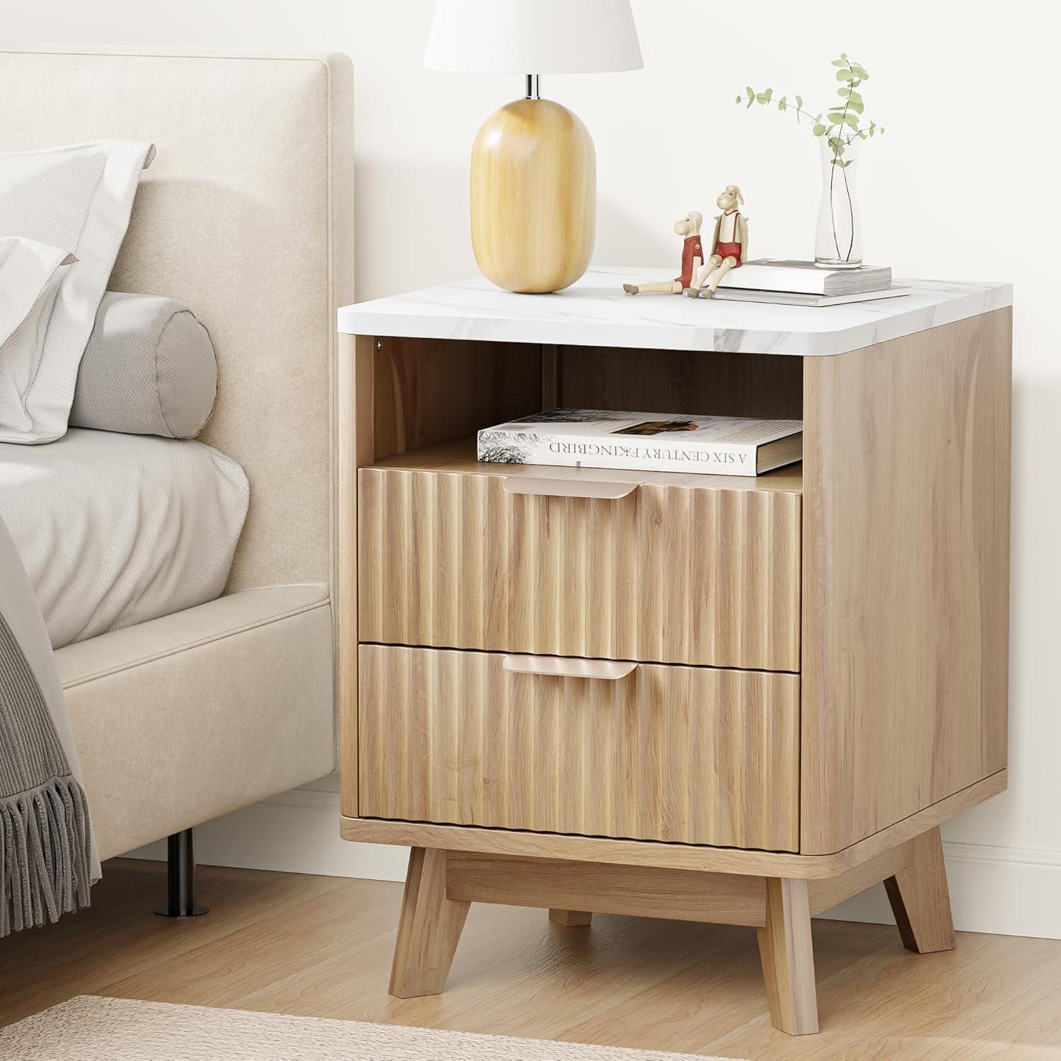 Fluted Nightstand Review: Stylish, Affordable, But Size Varies