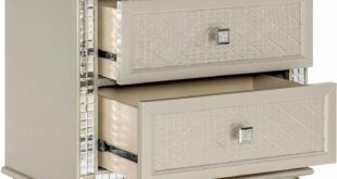 Our Review of the Glam Nightstand: Chic Storage Meets Timeless Style