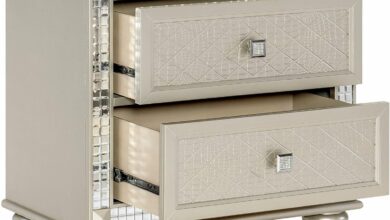 Our Review of the Glam Nightstand: Chic Storage Meets Timeless Style