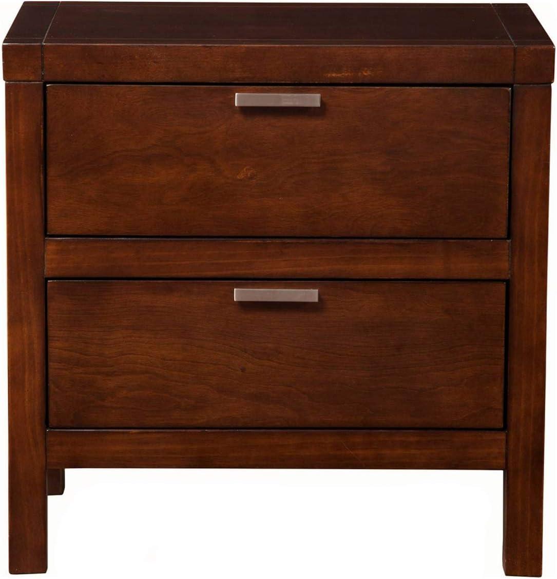 Our Take on the Alpine Carmel Nightstand: Style Meets Storage