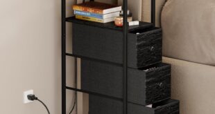 How We Organized Small Spaces with Fixwal’s Slim Charging Dresser