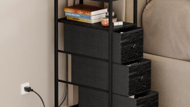 How We Organized Small Spaces with Fixwal’s Slim Charging Dresser