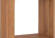 Our Review: Durable & Stylish Solid Teak Bedside Cabinet Cube