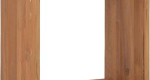 Our Review: Durable & Stylish Solid Teak Bedside Cabinet Cube