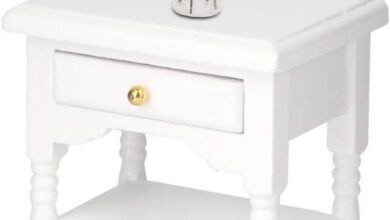 Our Honest Review: Stylish Wooden Doll Table Nightstand Model