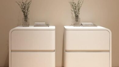 Why We Love the PeKmaR Modern Bedside Table Set